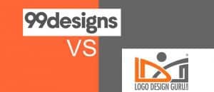 99designs vs logo design guru sites for logo designs