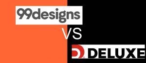 99designs vs deluxe business logo designs
