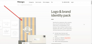 logo design and social media image packages 99designs review