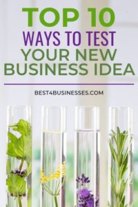 top 10 ways to test business ideas