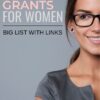 Small Business Grants for Women List