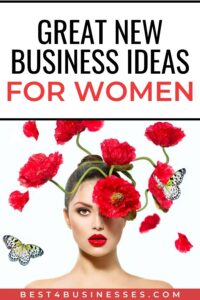 list of business ideas for women to startup