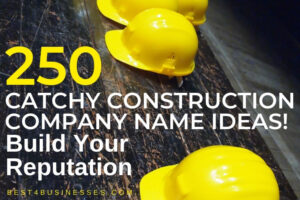 catchy construction company names and ideas for naming your company