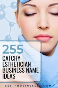 esthetician business name ideas for facial spas