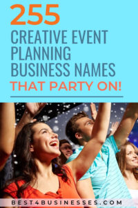 names for event planning businesses