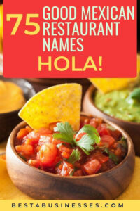 mexican restaurant names list