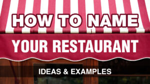 how to name a restaurant