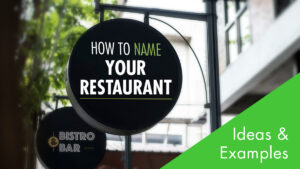 list of restaurant name ideas examples